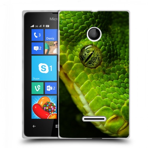 Дизайнерский пластиковый чехол для Microsoft Lumia 435 Змеи