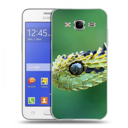 Дизайнерский пластиковый чехол для Samsung Galaxy J7 Змеи