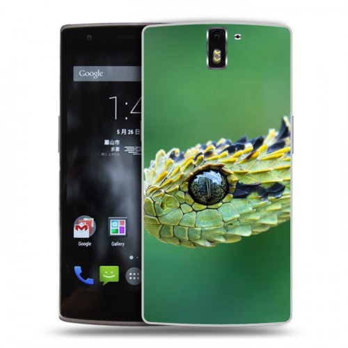 Дизайнерский силиконовый чехол для OnePlus One Змеи