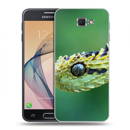 Дизайнерский пластиковый чехол для Samsung Galaxy J5 Prime Змеи