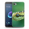 Дизайнерский пластиковый чехол для HTC Desire 12 Змеи