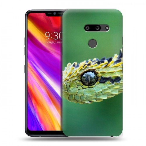 Дизайнерский пластиковый чехол для LG G8 ThinQ Змеи