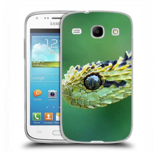 Дизайнерский пластиковый чехол для Samsung Galaxy Core Змеи