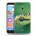 Дизайнерский пластиковый чехол для Nokia Lumia 1320 Змеи