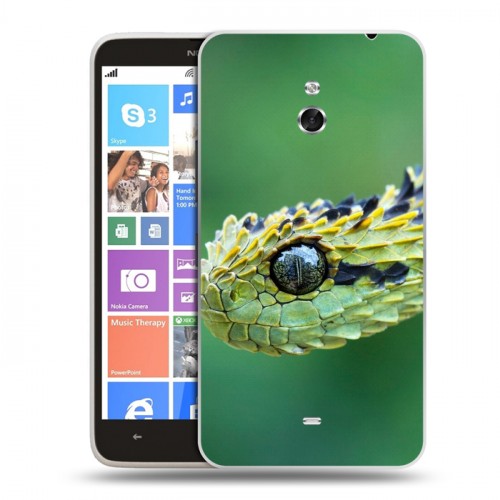 Дизайнерский пластиковый чехол для Nokia Lumia 1320 Змеи