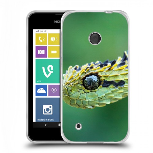 Дизайнерский пластиковый чехол для Nokia Lumia 530 Змеи