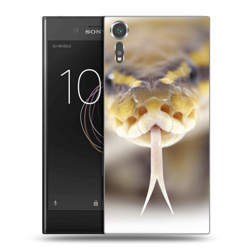 Дизайнерский пластиковый чехол для Sony Xperia XZs Змеи