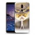 Дизайнерский пластиковый чехол для Nokia 7 Plus Змеи