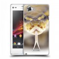 Дизайнерский пластиковый чехол для Sony Xperia L Змеи