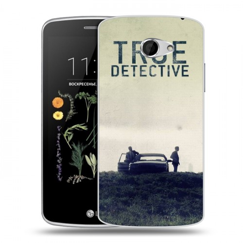 Дизайнерский силиконовый чехол для LG K5 Настоящий детектив
