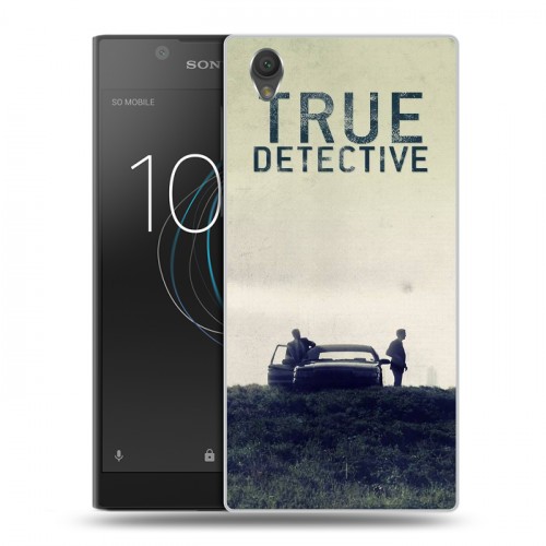 Дизайнерский пластиковый чехол для Sony Xperia L1 Настоящий детектив