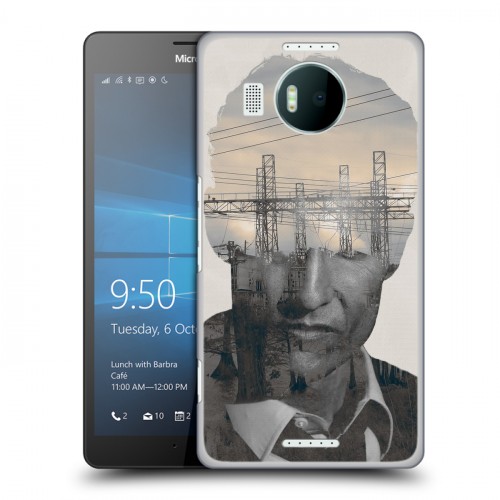 Дизайнерский пластиковый чехол для Microsoft Lumia 950 XL Настоящий детектив