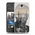 Дизайнерский пластиковый чехол для HTC Desire 300 Настоящий детектив