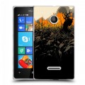 Дизайнерский пластиковый чехол для Microsoft Lumia 435 Настоящий детектив