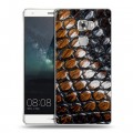 Дизайнерский пластиковый чехол для Huawei Mate S Змеи