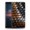 Дизайнерский пластиковый чехол для Nokia 8 Sirocco Змеи