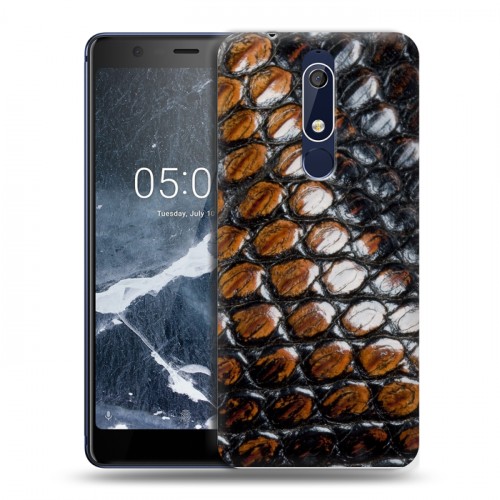 Дизайнерский пластиковый чехол для Nokia 5.1 Змеи