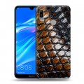 Дизайнерский пластиковый чехол для Huawei Y6 (2019) Змеи