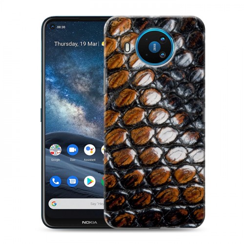 Дизайнерский силиконовый чехол для Nokia 8.3 Змеи