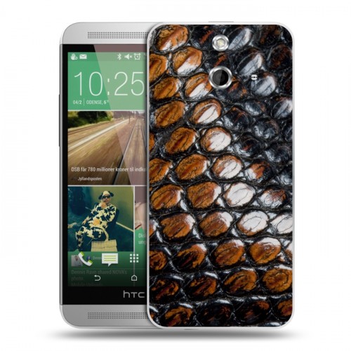 Дизайнерский пластиковый чехол для HTC One E8 Змеи