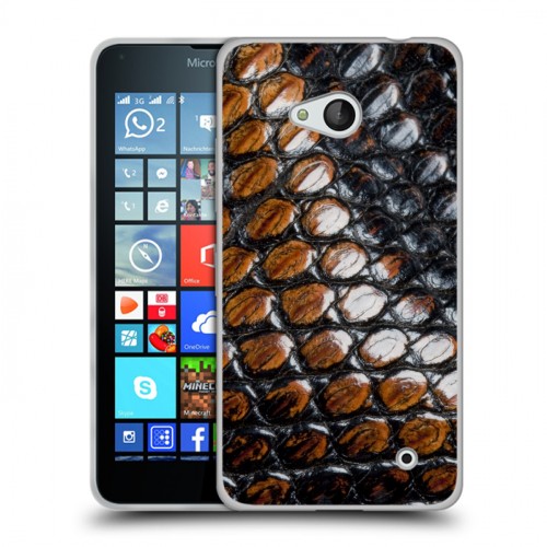 Дизайнерский пластиковый чехол для Microsoft Lumia 640 Змеи
