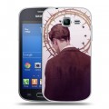Дизайнерский пластиковый чехол для Samsung Galaxy Trend Lite Настоящий детектив