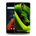 Дизайнерский силиконовый чехол для Wileyfox Storm Змеи