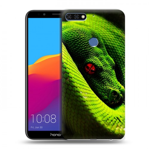 Дизайнерский пластиковый чехол для Huawei Honor 7C Pro Змеи