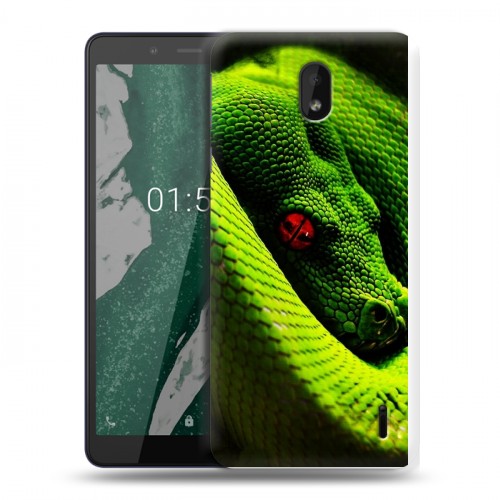 Дизайнерский силиконовый чехол для Nokia 1 Plus Змеи