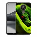 Дизайнерский силиконовый чехол для Nokia 3.4 Змеи