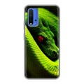 Дизайнерский силиконовый чехол для Xiaomi RedMi 9T Змеи