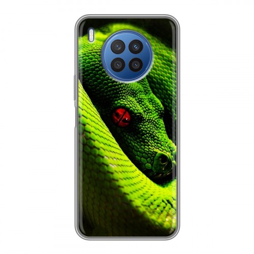 Дизайнерский силиконовый чехол для Huawei Nova 8i Змеи