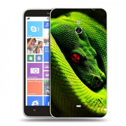 Дизайнерский пластиковый чехол для Nokia Lumia 1320 Змеи