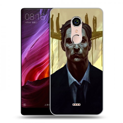 Дизайнерский силиконовый чехол для BQ Strike Selfie Max Настоящий детектив