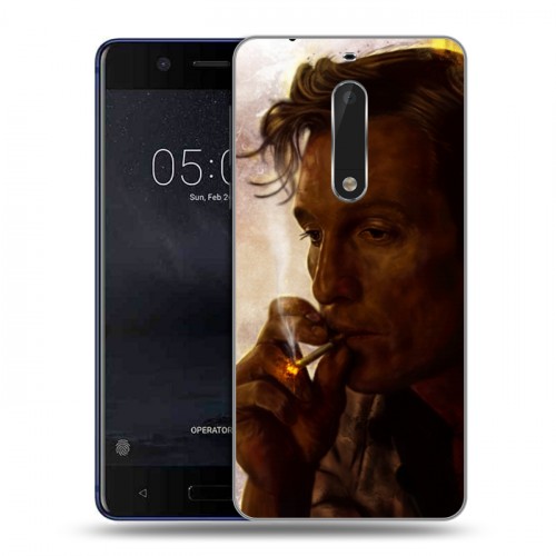 Дизайнерский пластиковый чехол для Nokia 5 Настоящий детектив