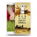 Дизайнерский пластиковый чехол для LG Optimus G2 mini Настоящий детектив