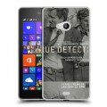 Дизайнерский пластиковый чехол для Microsoft Lumia 540 Настоящий детектив