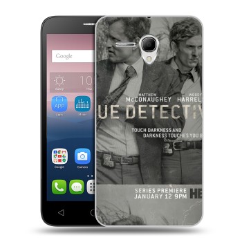 Дизайнерский силиконовый чехол для Alcatel One Touch POP 3 5.5 Настоящий детектив (на заказ)