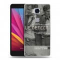 Дизайнерский силиконовый чехол для Huawei Honor 5X Настоящий детектив