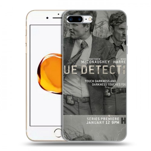 Дизайнерский силиконовый чехол для Iphone 7 Plus / 8 Plus Настоящий детектив