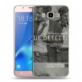 Дизайнерский силиконовый с усиленными углами чехол для Samsung Galaxy J5 (2016) Настоящий детектив