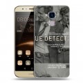 Дизайнерский пластиковый чехол для Huawei Honor 5C Настоящий детектив