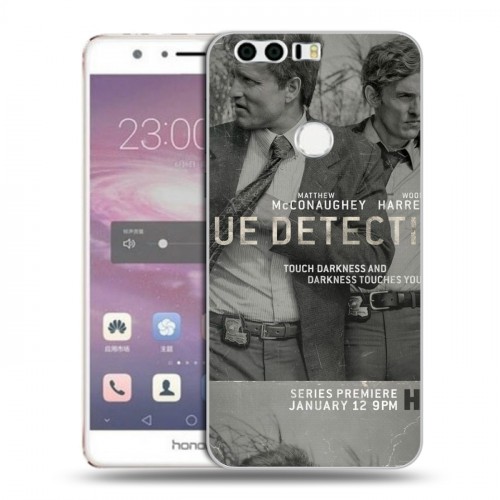 Дизайнерский пластиковый чехол для Huawei Honor 8 Настоящий детектив