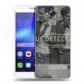 Дизайнерский пластиковый чехол для Huawei Honor 6C Настоящий детектив