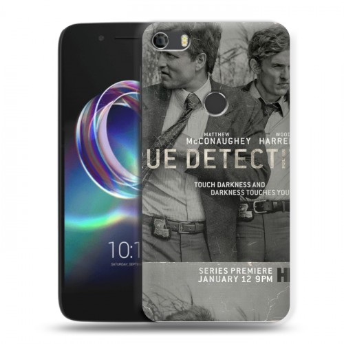 Дизайнерский силиконовый чехол для Alcatel Idol 5 Настоящий детектив