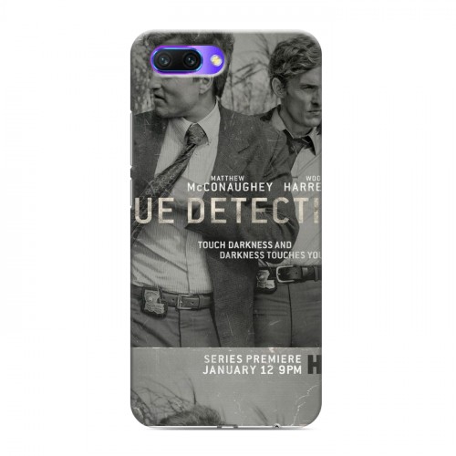 Дизайнерский силиконовый с усиленными углами чехол для Huawei Honor 10 Настоящий детектив