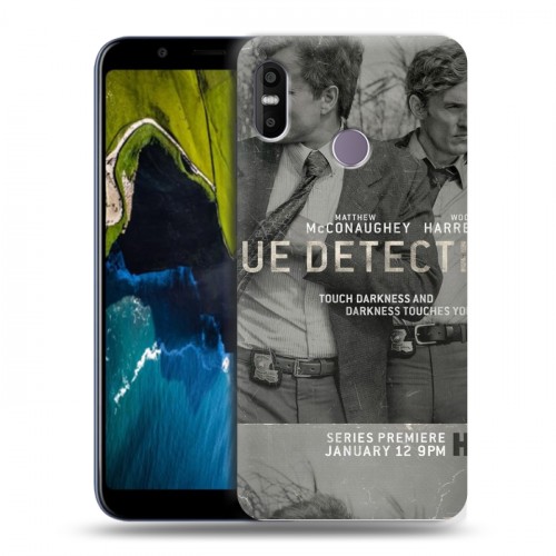 Дизайнерский пластиковый чехол для HTC U12 Life Настоящий детектив