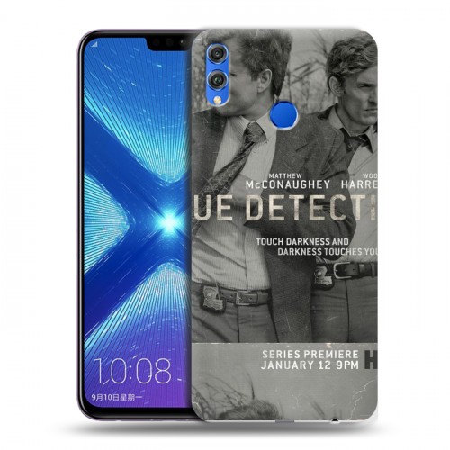 Дизайнерский силиконовый чехол для Huawei Honor 8X Настоящий детектив