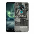 Дизайнерский силиконовый с усиленными углами чехол для Nokia 7.2 Настоящий детектив