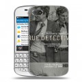 Дизайнерский пластиковый чехол для BlackBerry Q10 Настоящий детектив